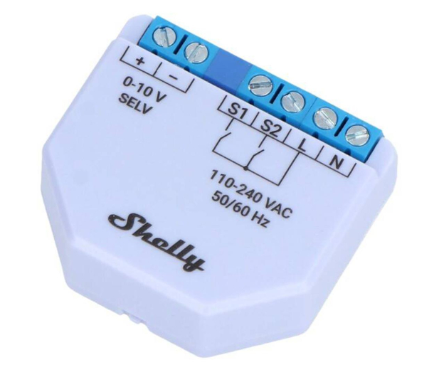 Shelly Inteligentny Ściemniacz światła WiFi Plus 0-10V Dimmer - 1268947 - zdjęcie 4